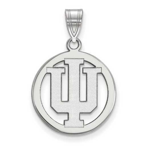 SS031IU: SS LogoArt Indiana Univ Med Pendant in Circle