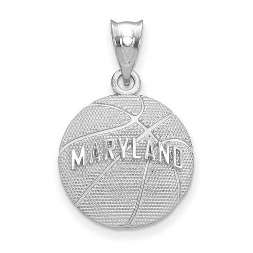 SS507UMD: SS Univ Of Maryland Basketball Pendant