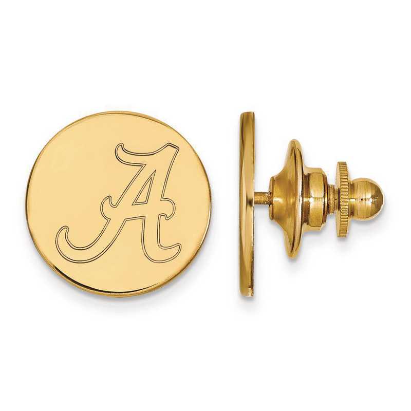 14ky LogoArt University of Alabama Lapel Pin 14 kt Yellow Gold