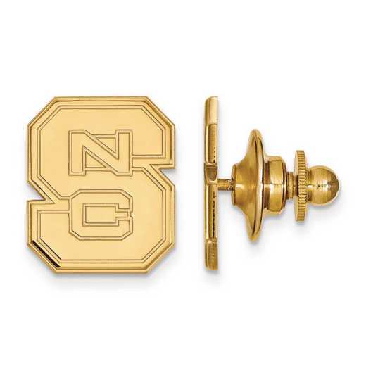 GP011NCS: SS GP LogoArt North Carolina State University Lapel Pin