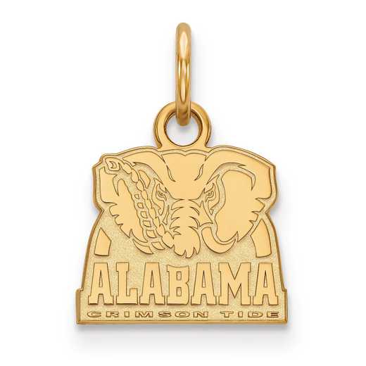 GP060UAL: 925 YGFP Alabama XS Pendant