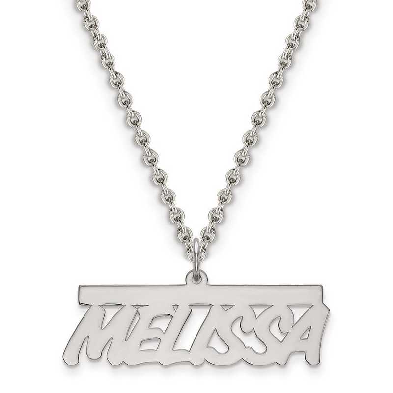 Solid 925 Sterling Silver .027 Gauge name plate