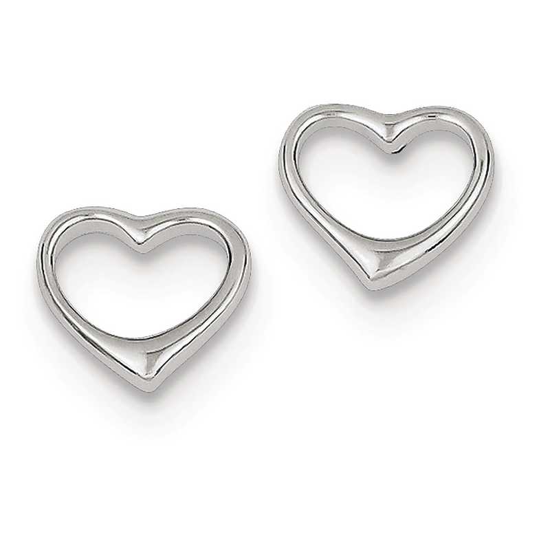 Cincinnati Bearcats Heart Stud Earring See Image on Model for Size Reference 