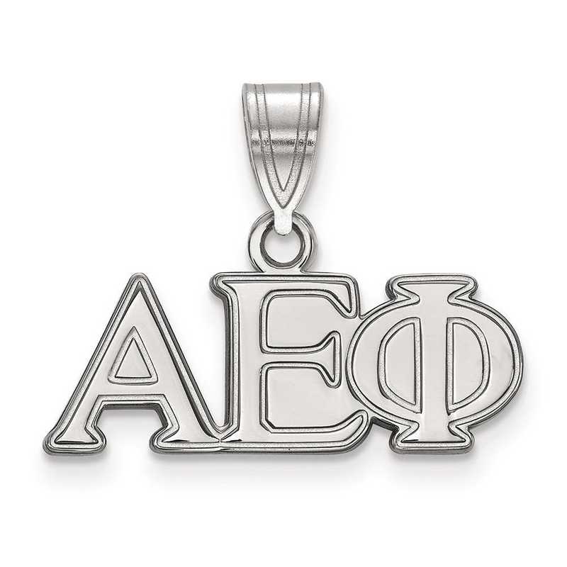 SS003AEP: Sterling Silver LogoArt Alpha Epsilon Phi Medium Pendant