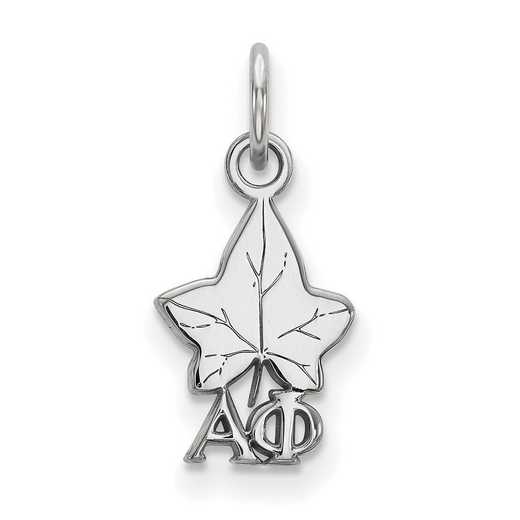 SS034APH: Sterling Silver LogoArt Alpha Phi XS Pendant