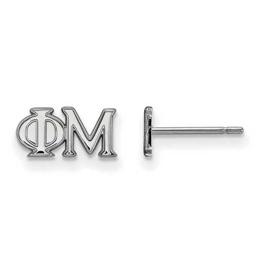 SS005PHM: 925 Logoart PM Post Earrings