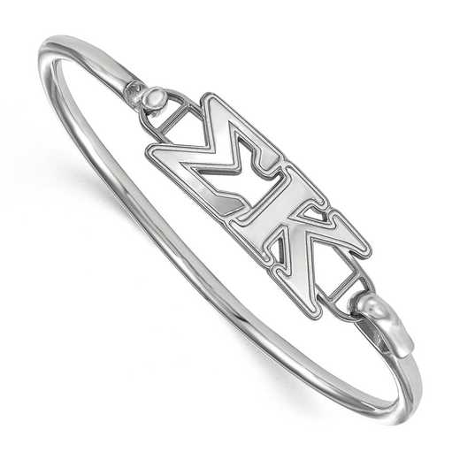 Sigma Kappa Sterling Silver Bangle