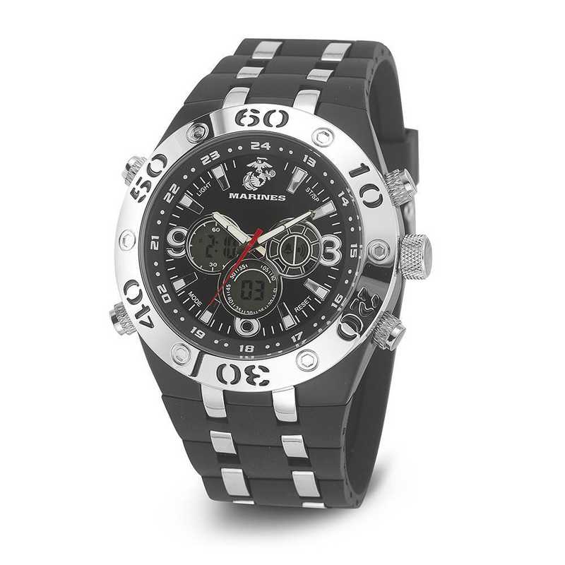 analog watch with backlight