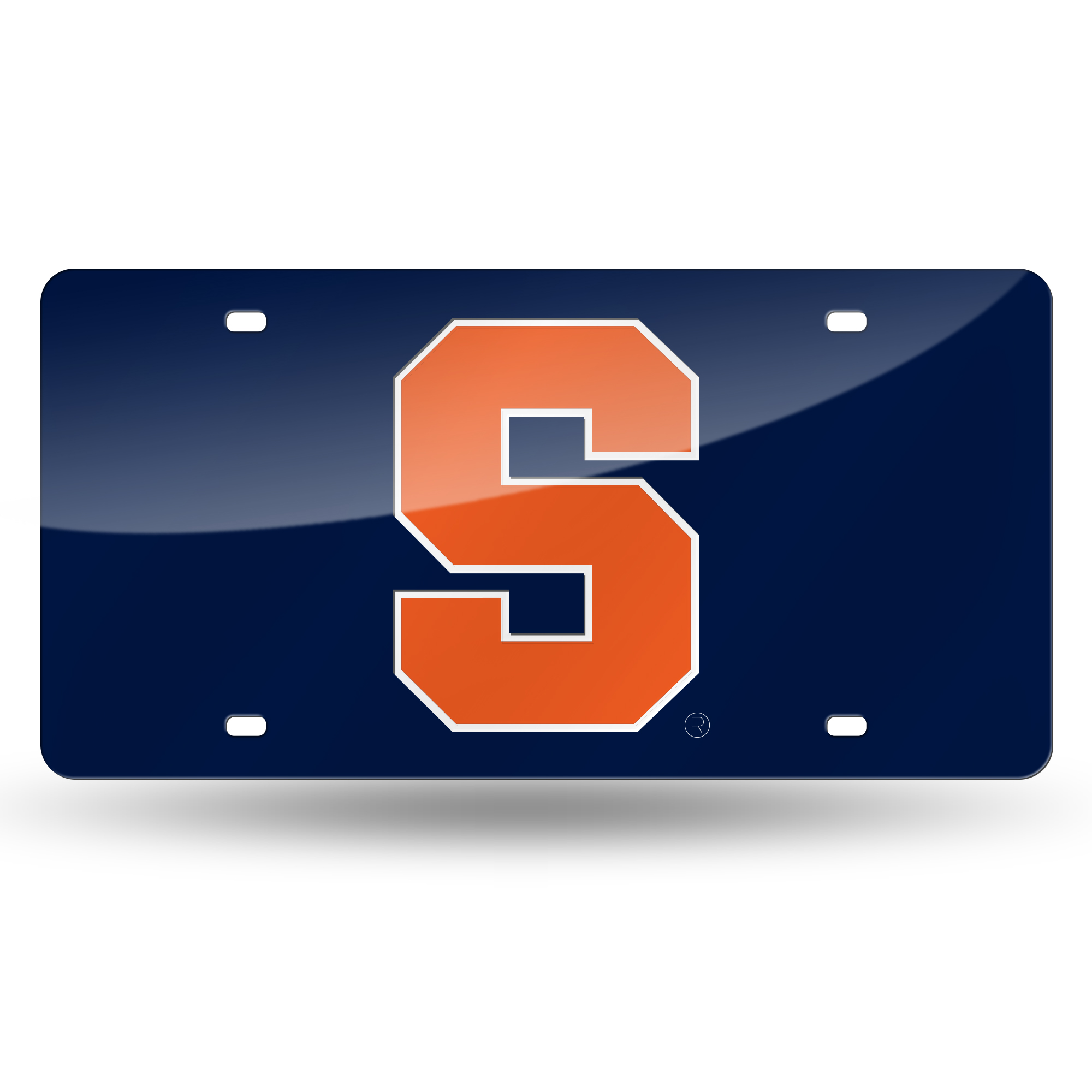 Rico Industries NCAA Syracuse Orange Standard Chrome License - Import It All - View #4