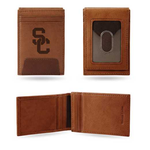 FPW290101: SOUTHERN CALIFORNIA PREMIUM LEATHER FRONT POCKET WALLET