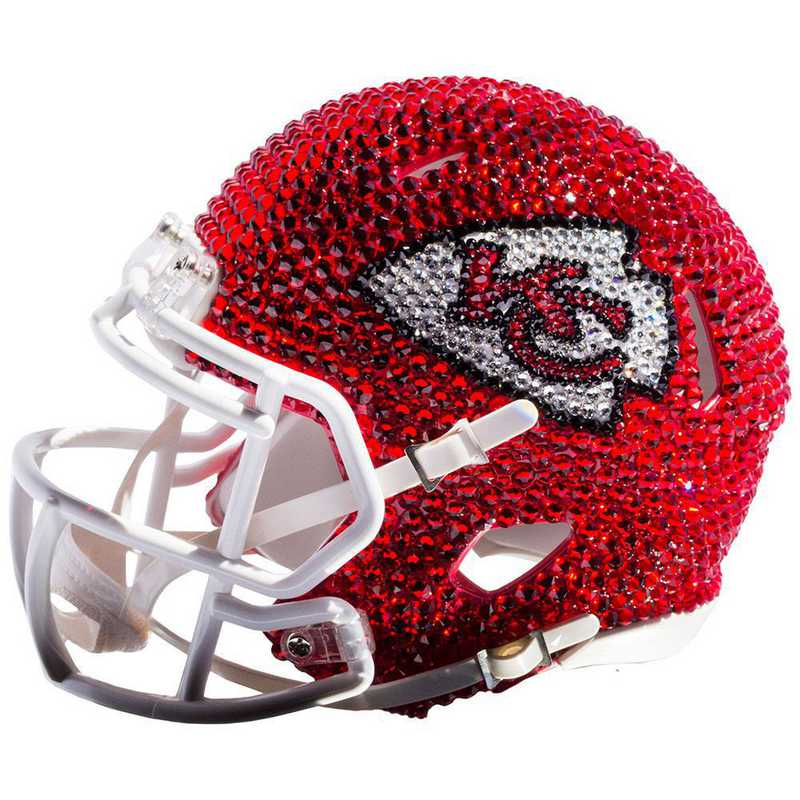 Kansas City Chiefs Swarovski Crystal Mini Football Helmet