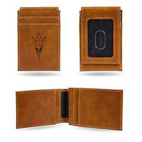 Rico Arizona State University ASU Sun Devils Embossed Leather Billfold Wallet