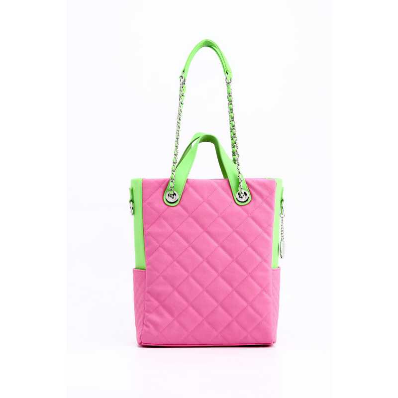 pink laptop tote bag