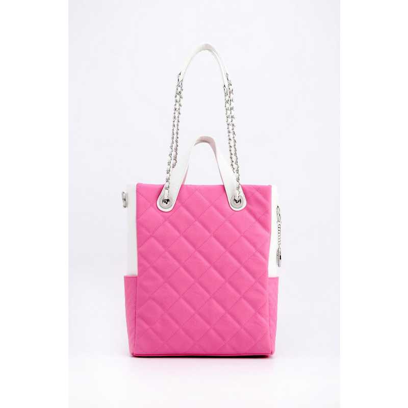 pink laptop tote bag