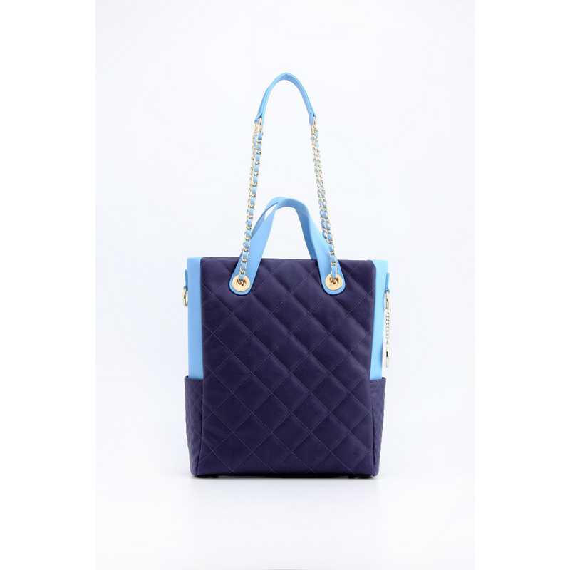navy blue travel bag