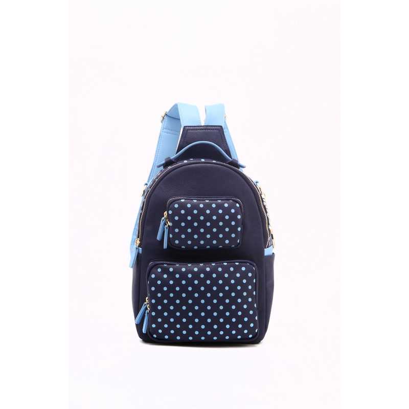 light blue backpack women's