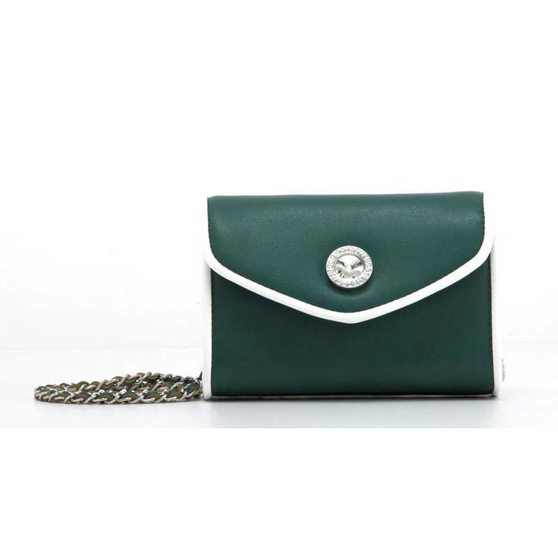 forest green clutch