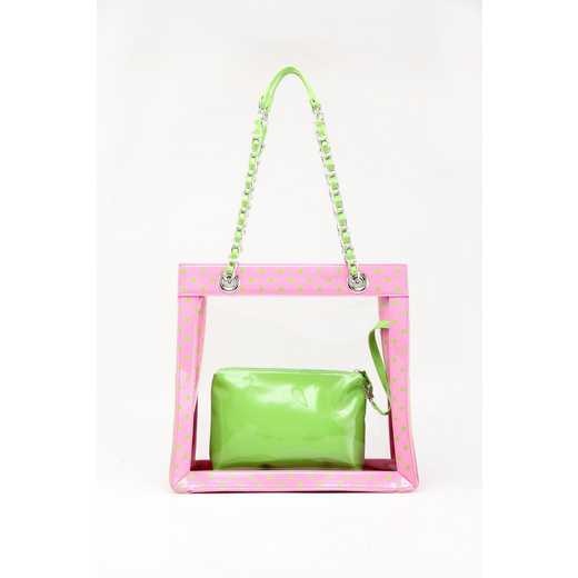 H150330-17-APK-LMGR: Andrea Clear Tailgate Tote APK-LMGR