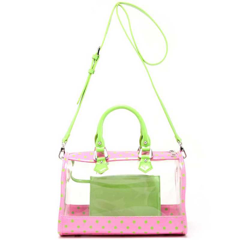 green clear bag