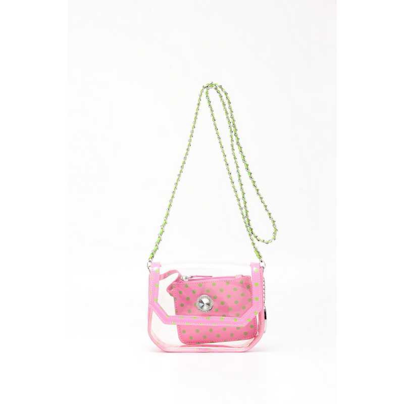 green clear bag