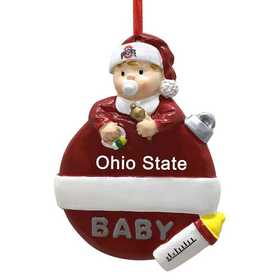 Ohio State University Twig and Berry wreath  Ohio state buckeyes gifts, Ohio  state baby, Ohio state ornaments