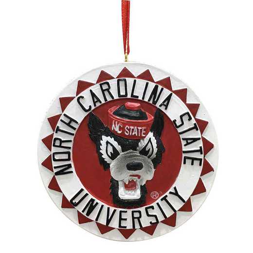 DLO020: NC STATE WOLFPACK 3D LOGO orn