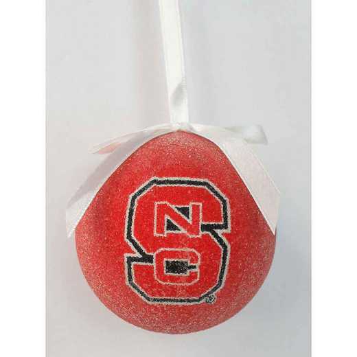 SBO020: NC STATE 3IN STYROFOAM BALL orn