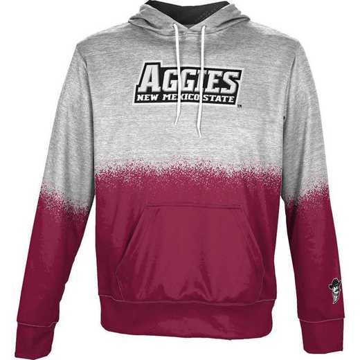 New Mexico State University Men's Pullover Hoodie, School Spirit Sweatshirt (Spray)