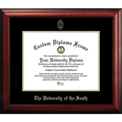 TN599GED: The University Of The South  14w x 11h Gold Embossed Diploma Frame
