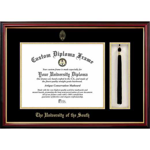 TN599PMHGT: The University Of The South  14w x 11h Tassel Box and Diploma Frame
