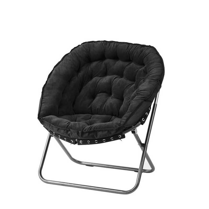 Papasan Moon Dorm Chair Black