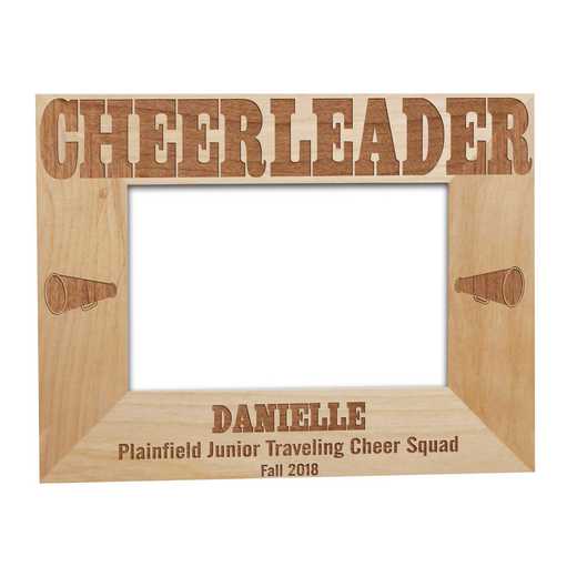 925482: Cheerleader Wooden  Frame Alder 5 x 7
