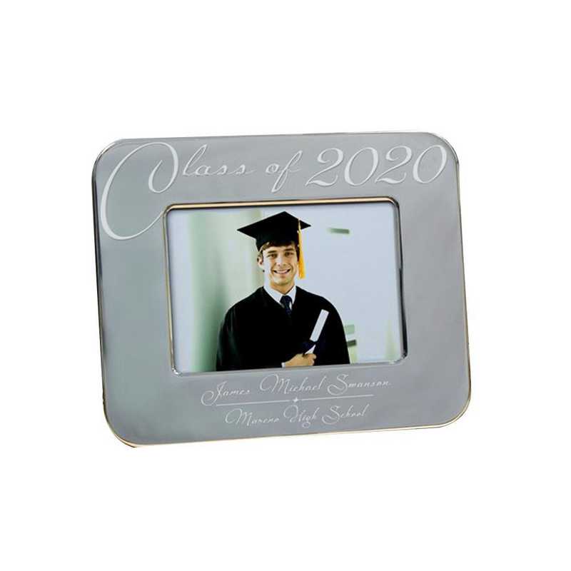 Double Diploma Tassel 5x7 Picture Frame 2020 8' Wide by 6" High Customizable 