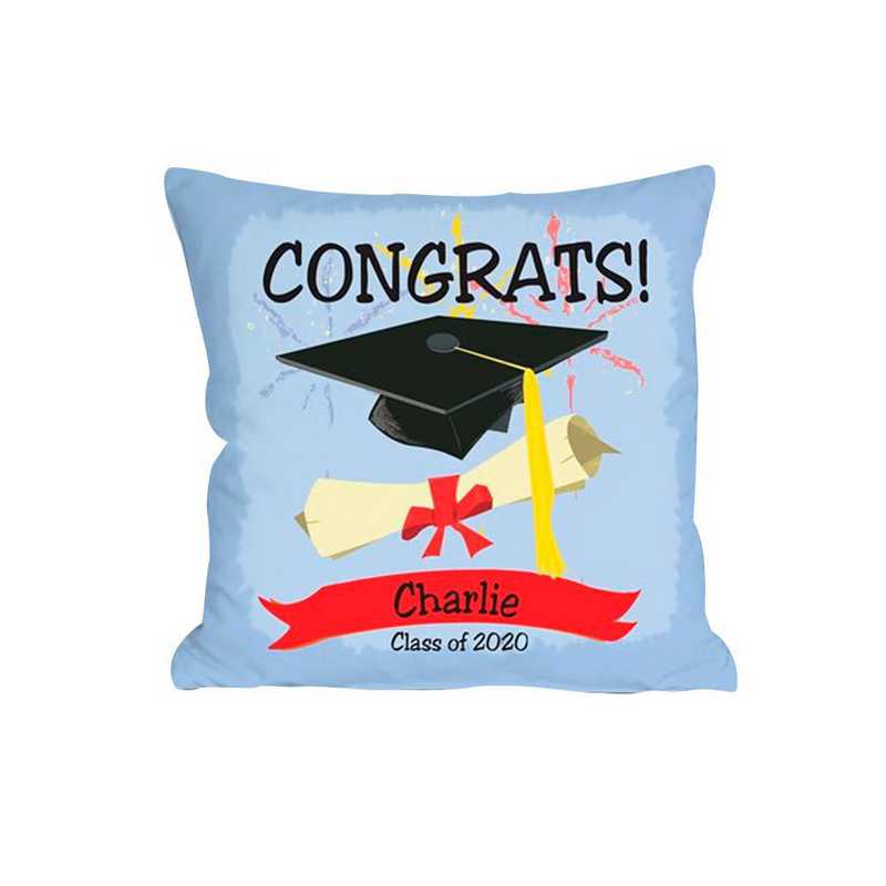 personalized graduation pillow