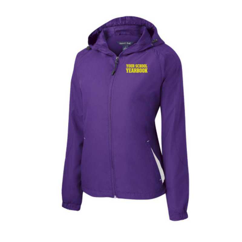 polartec hooded raglan jacket