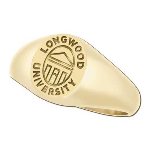 Longwood University Petite Signet Ring