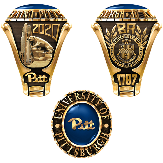 University Of Pittsburgh Class Rings Yearbooks And Graduation