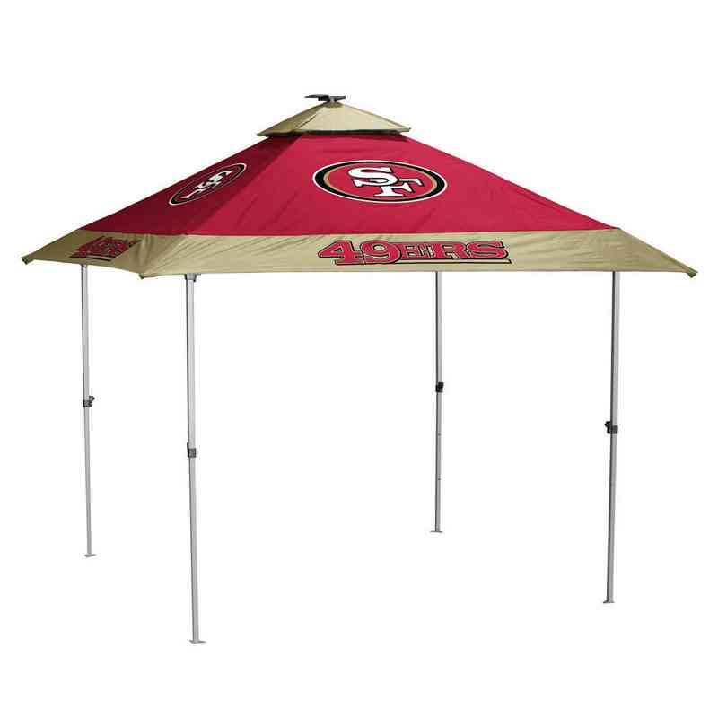 San Francisco 49ers Pro Tailgate Canopy Tent With Led Lights