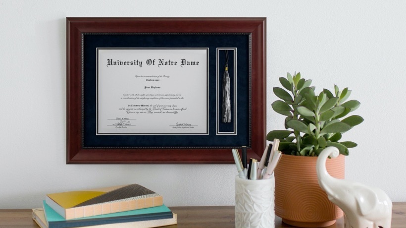 Balfour diploma frames