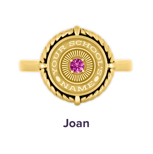 High School collection jewelry Joan ring